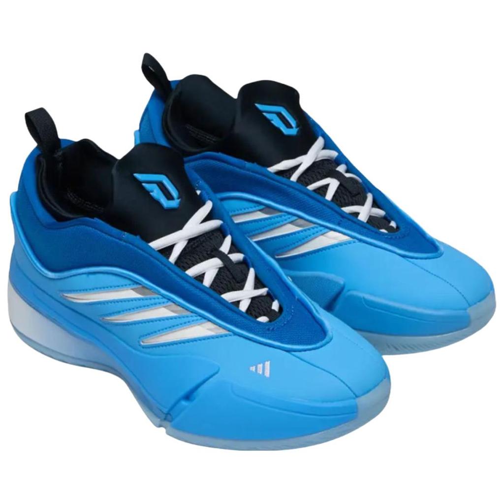 Adidas Dame 9 Blue Burst Unisex Sneakers Footwear-White Aura-Ink JH6625