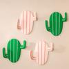 Creative Cactus Hooks Auto Stick Wall Mounts For Bathroom Kitchen Organization Practical Waterproof Home Storage