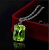 1pcs Necklace And Earrings Set, New Fashion Creative Personality Versatile Earrings Necklace Set, Women Clavicle Chain Crystal Pendant Jewelry Gift