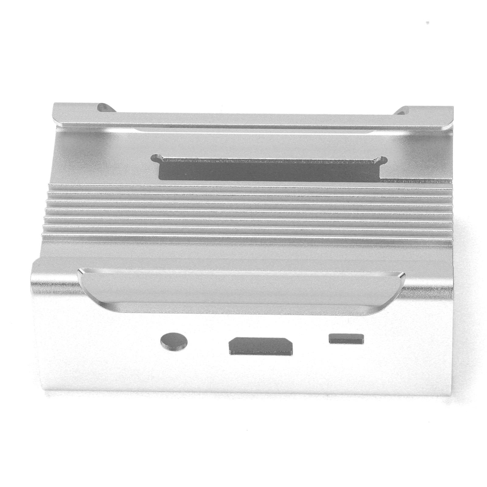 Boîtier Protecteur en Métal Boîtier Durable en Alliage d'Aluminium Usiné CNC pour Raspberry Pi 3ème