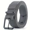 New Canvas Belt Men Tactical Belts Selling Men's Outdoor Sport Simple Practical Weave Nylon Canvas Cowboy Pants Women Belt
