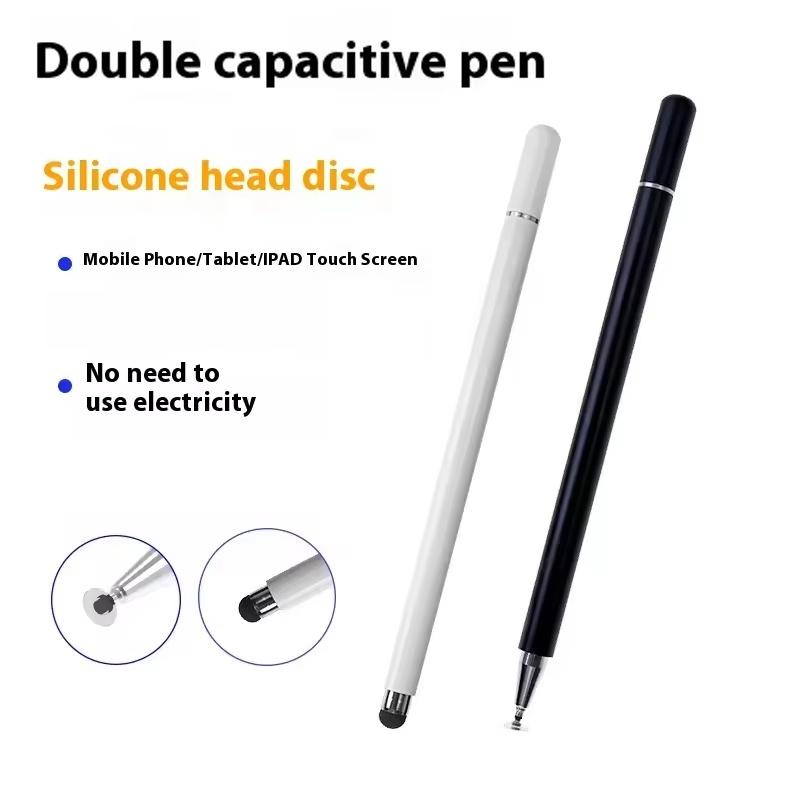 2 In 1 Universal Stylus Pen For IPad Huawei Tablet Pen Drawing Painting High Precision Tip Silicone Touch Screen Pen Accessories