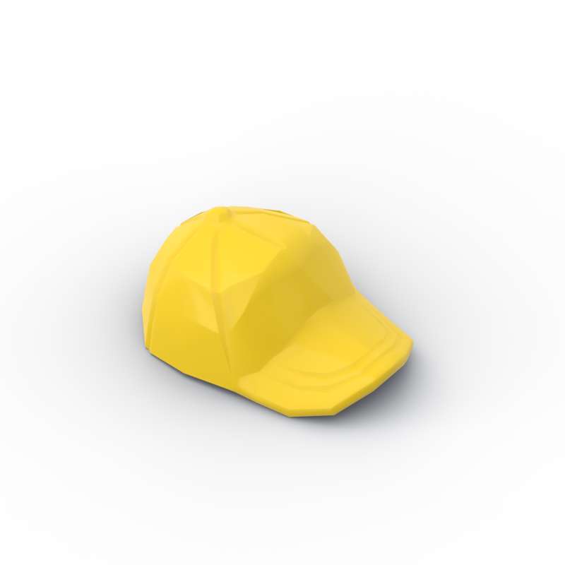 Non-Toxic Moc 10Pcs 93219 Headgear Cap Building Blocks Part Short Curved Seams Bill Bricks Assemble Particle Toys Children Birthday Gifts