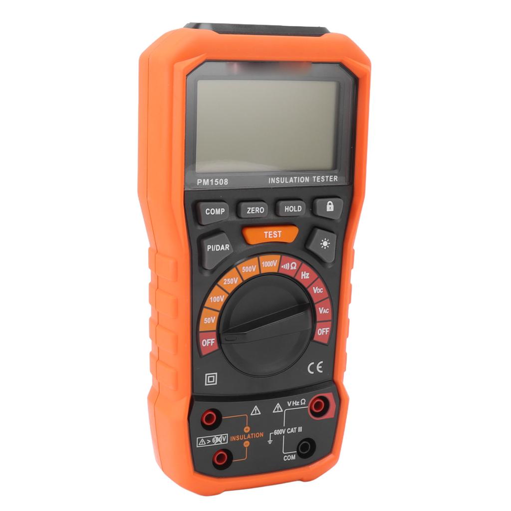 Digital Insulation Resistance Tester Handheld Insulation Resistance Meter for Residential