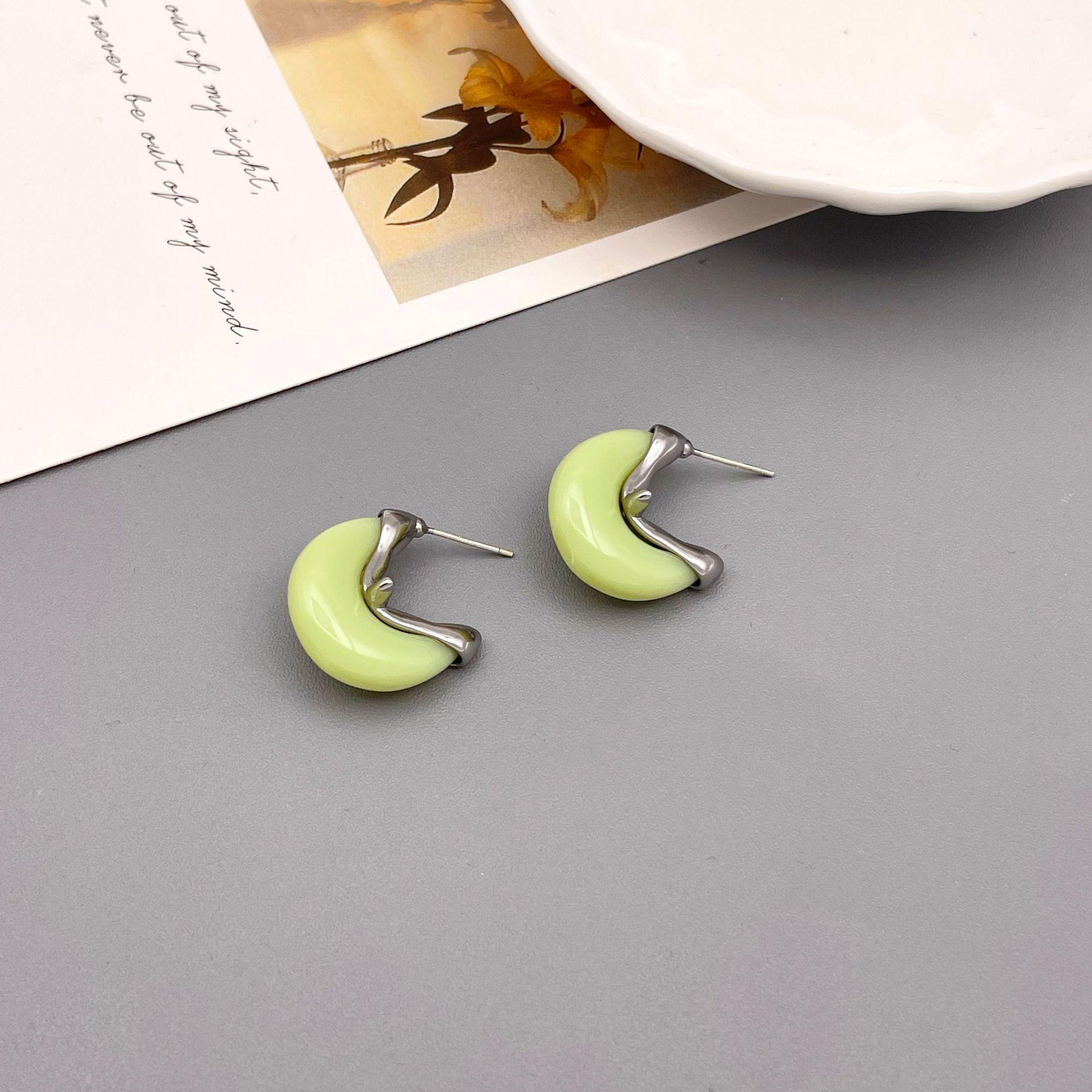 

Ретро Минималистичные Серьги-Капли с Крыльями: Серьги-капли из смолы и металла с серебряной иглой 925 пробы