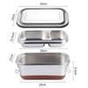 Abay 1.2L 304 Stainless Steel Insulated Lunch Box