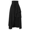 Women's Retro Skirt Ruffle Waist Retro Women's Skirt Loose Skirt