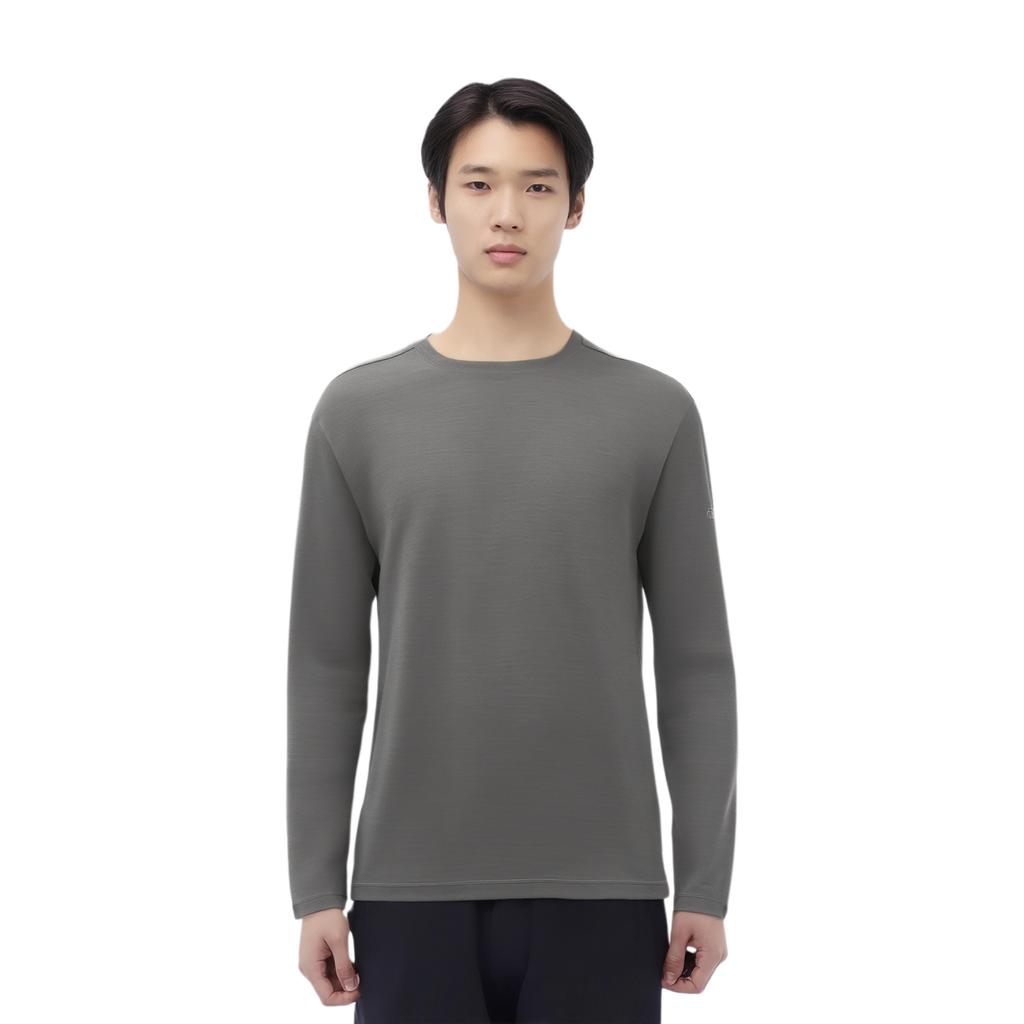 FILA Urban Explore Round Neck Long Sleeve T-Shirt Men tops A11M618201F-DY