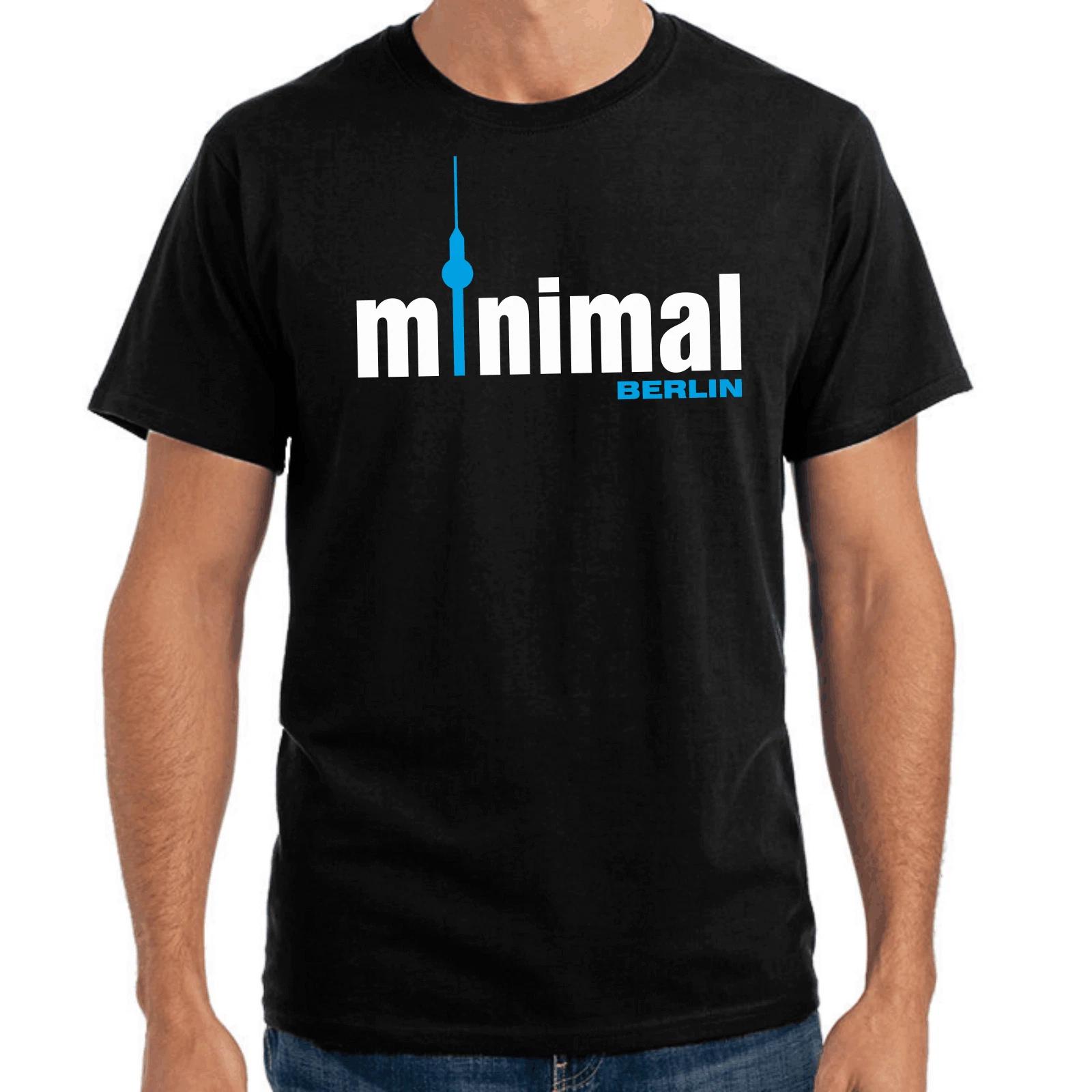 Men s and Women s T-shirts Minimal Berlin House Electro Club DJ Underground Electronic House XXXXL