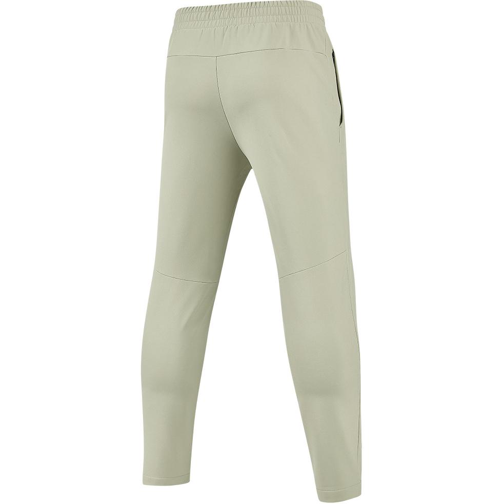 Skechers Basic Sports Series Comfortable Jogging Stretch Mid-Rise Knitted Pants Men Bottoms Durable-Gray P424M125-027B