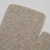 CALLAITE 100% Cashmere Hand Warmer Gloves - Beige