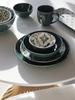 DEEP SOUP PLATE CEREAL BOWL 18 Cm MOSAIQUE OLIVE LINE