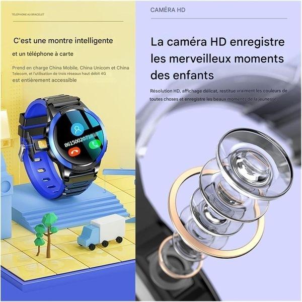 GPS 4G und WLAN Uhr für Erwachsene Gesundheitsüberwachung Zwei-Wege-Sprachkommunikation