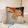 Hot Singer QQuevedo cushion cover Pillow Case Plush Fabric Soft Double Sided Print Sofa Cushion Cover Throw Pillow Covers