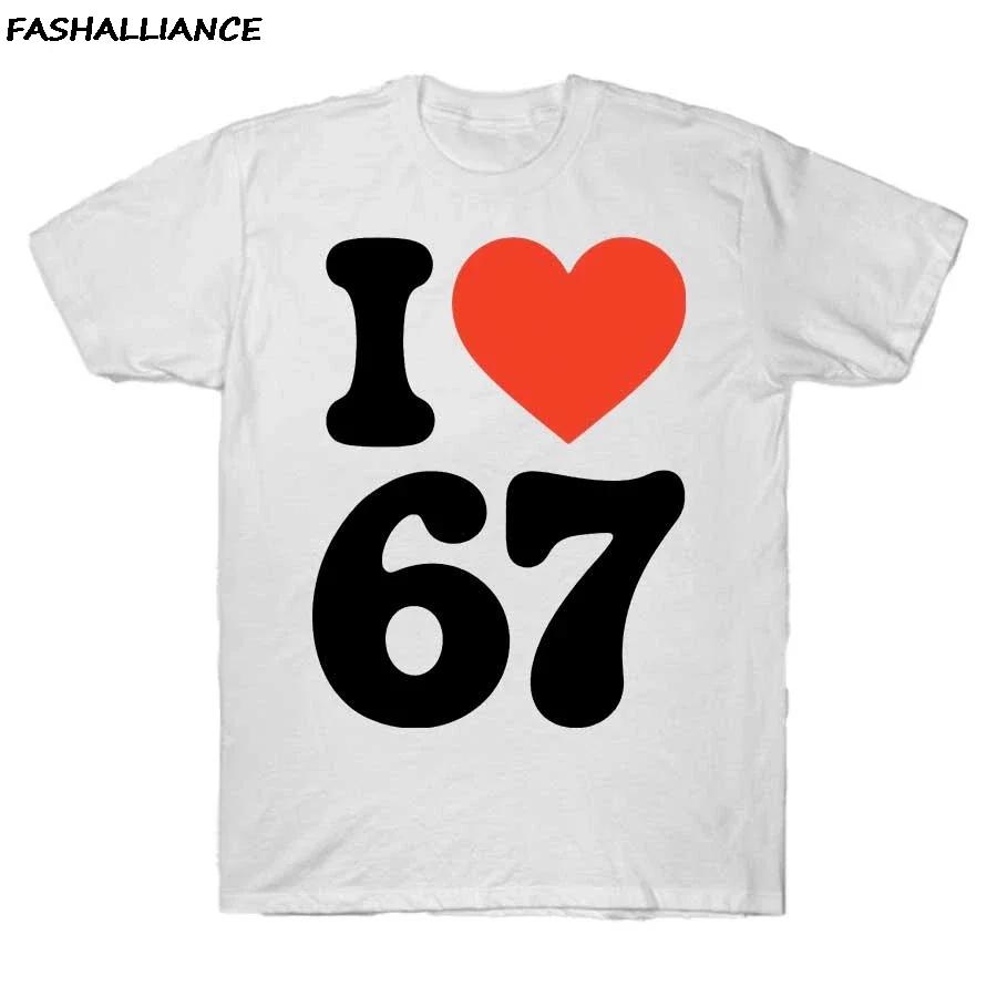 Six Seven 67 Meme T Shirt for Unisex Unisex Hiphop Streetwear Short Sleeve Tops 100 Cotton TShirt J1