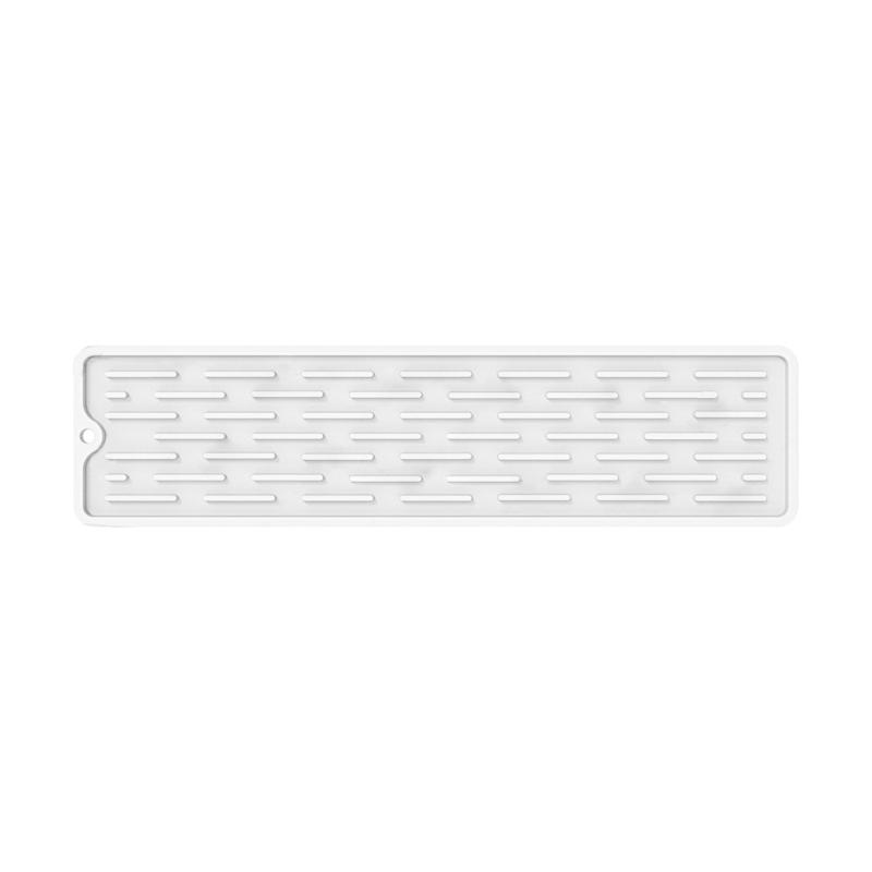 

Silicone Dish Drying Cushion Pad Heat Resistant Storage Sink Drain Splash Mat Antislip Sink Tray Kitchen Use Cushion