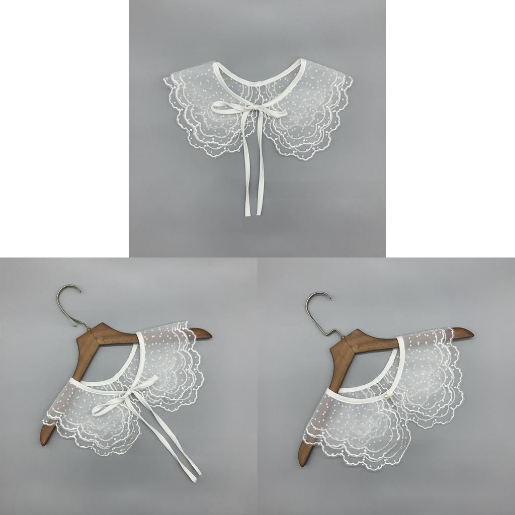 Polyester Fiber Embroidered Collared Necklace For Adult Spring Summer Ethnic Style