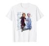 Disney Frozen 2 Anna, Olaf, And Elsa Magical Journey Chest Poster T-Shirt_