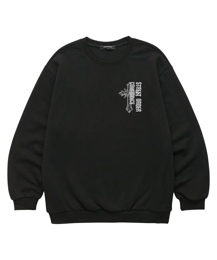 VANNWORKS Mini Confidence Sweatshirt (Vls0216) Black (Type A)