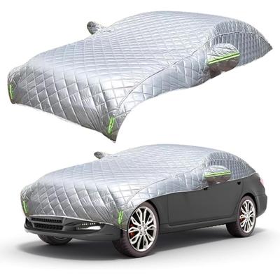 Car Cover Against Hail Windproof Car Hail Protector with Reflective Strips Thicken Hail Blanket for SUV Truck Sedan Hatchback Coupe