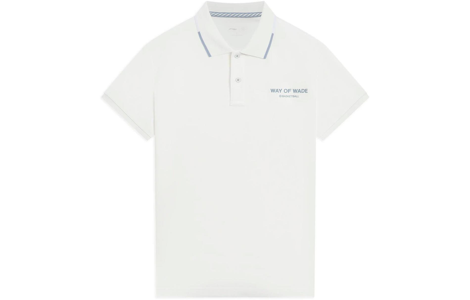Li Ning Wade Collection Polo Shirt Men s White APLS175-2 M
