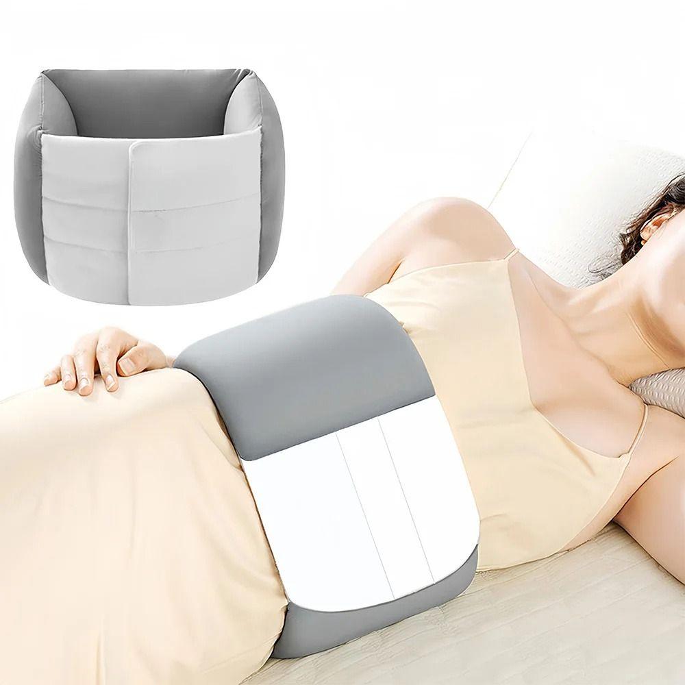 Waist Protection Lumbar Support Pillow Adjustable Wrap Around Lumbar Roll Pillow  Home Use
