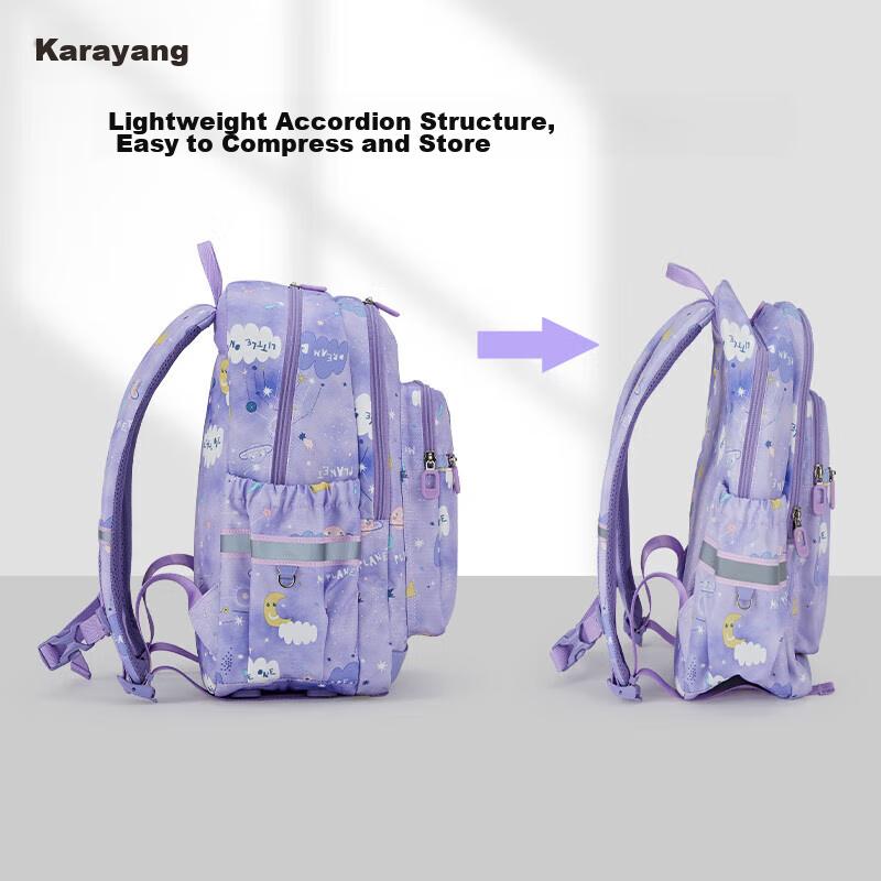 KALA·Y Backpack for Primary School Students, Ultra-Light Outdoor Travel Backpack for Grades 1-3 Children's