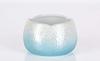 Buddhist Altar Set, Yawaragi Lustre Blue, 5-piece set, 3.0 inch: Tea cup, rice bowl, flower vase, incense burner, candle holder. Stylish, mini, modern