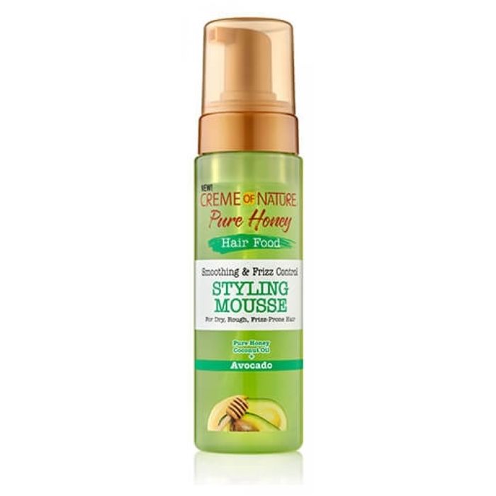 Creme of Nature Mousse do stylizacji Pure Honey Hair Food Awokado Creme of Nature 207ml
