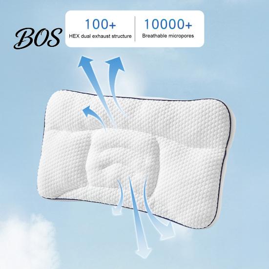 Orthopedic Memory Foam Pillow Kids for 6 Months To 8 Years, Ergonomic Cervical Support Baby Stomach Sleeping with Alignment Toddler Pillow, Breathable