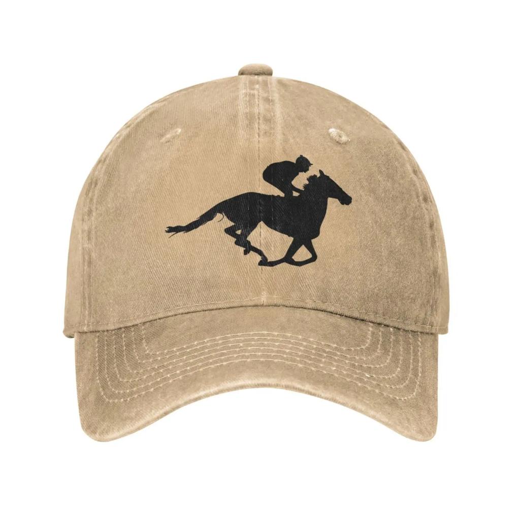 Pferde Reiten Trabrennen Reiter Reitsport Geschenke Geschenke Cowboyhut Back Cap für Männer Frauen Baseball Caps Trucker Hats
