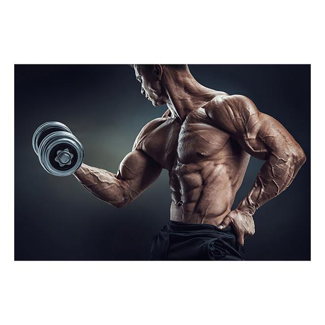 Seksowna Kulturystka Fitness Sport Płótna Obrazy Siłownia Motywacyjny Plakat Podnoszenie Ciężarów Druk Sztuka Ścienna Dekoracja Pokoju Dziennego