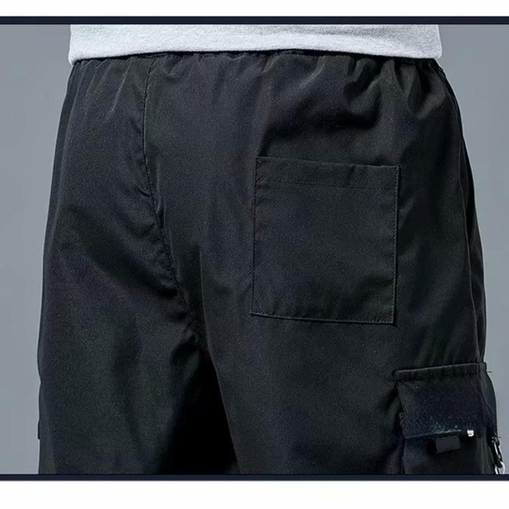 Men Shorts Outdoor Wear-Resistant Cargo Shorts Quick Dry Multi-pocket Plus Size Bottoms
