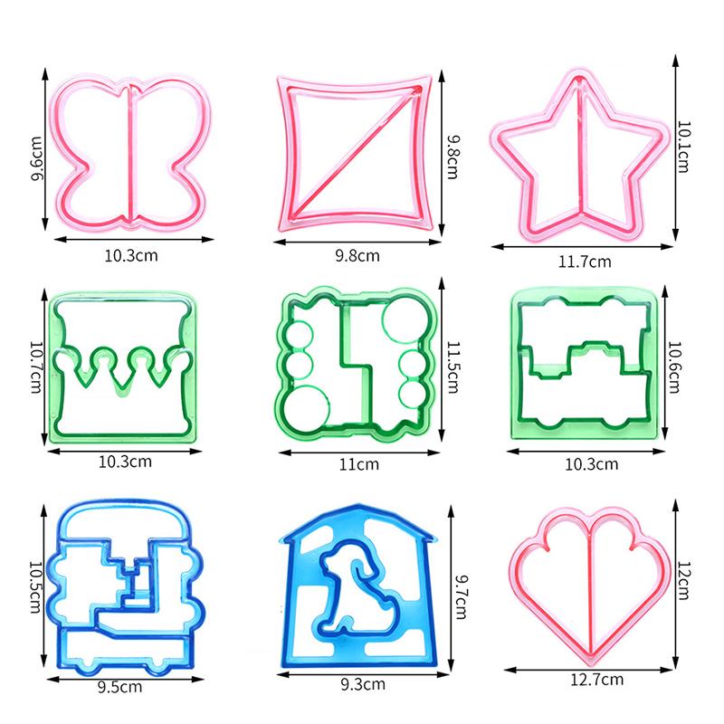 Sandwich Cutters Mould Food Toast Bread Mold Cute Baking Children Lunch Cutter