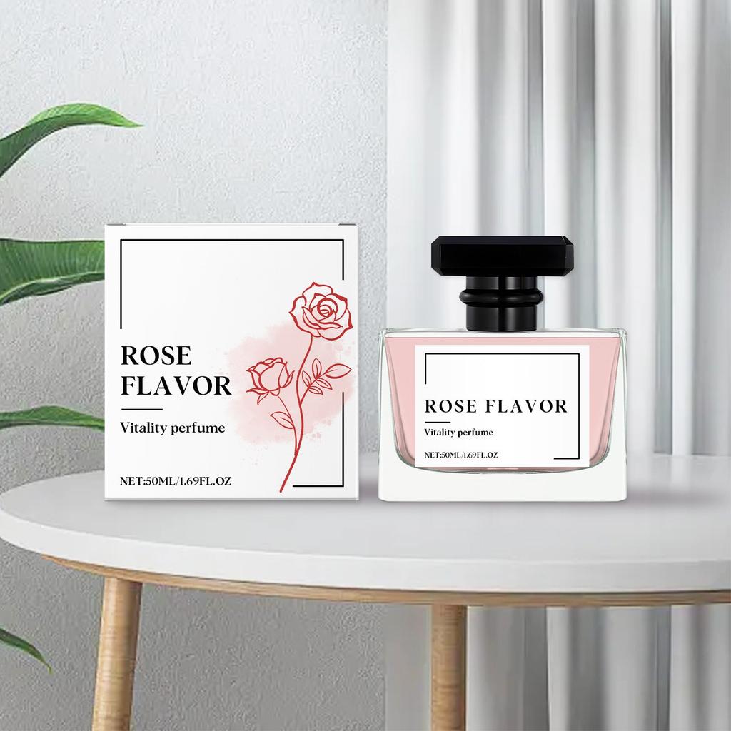 Perfume Rose Perfume Exudes Unique Charm Fresh Lasting Suitable For All Occasions(50ml