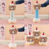 Plush Bear Cake Toy With Pullstring Mechanism For Birthday Celebrations Gift For Kids