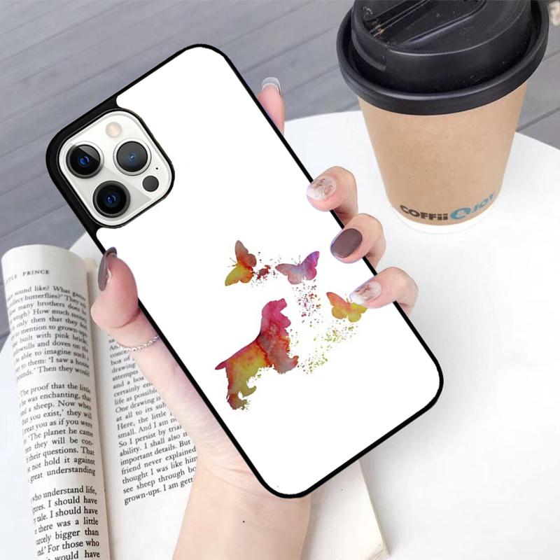 

Cartoon Cocker Spaniel Phone Case For iPhone 17 Air 13 12 14 15 16 Cover For Apple Pro Max 6S Plus Coque iPhone 17pro max