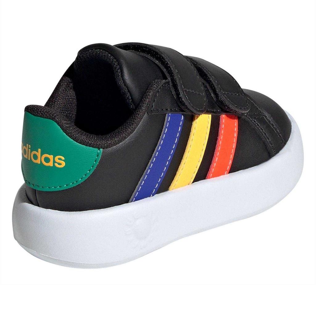 Adidas Childrens/Kids Court 2.0 Striped Trainers