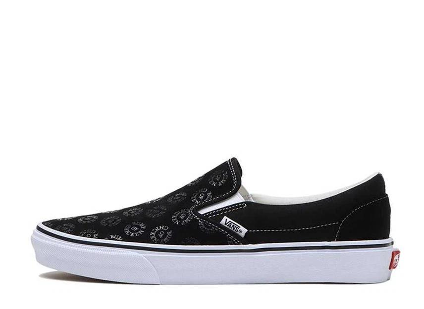 V98CF-BUMP-BK BUMP OF CHICKEN × Vans Slip-On Black (Men s) US 8.5