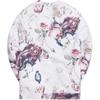 Kith Floral Print Long Sleeve Sweatshirt Men sweatshirt White KH2637-101