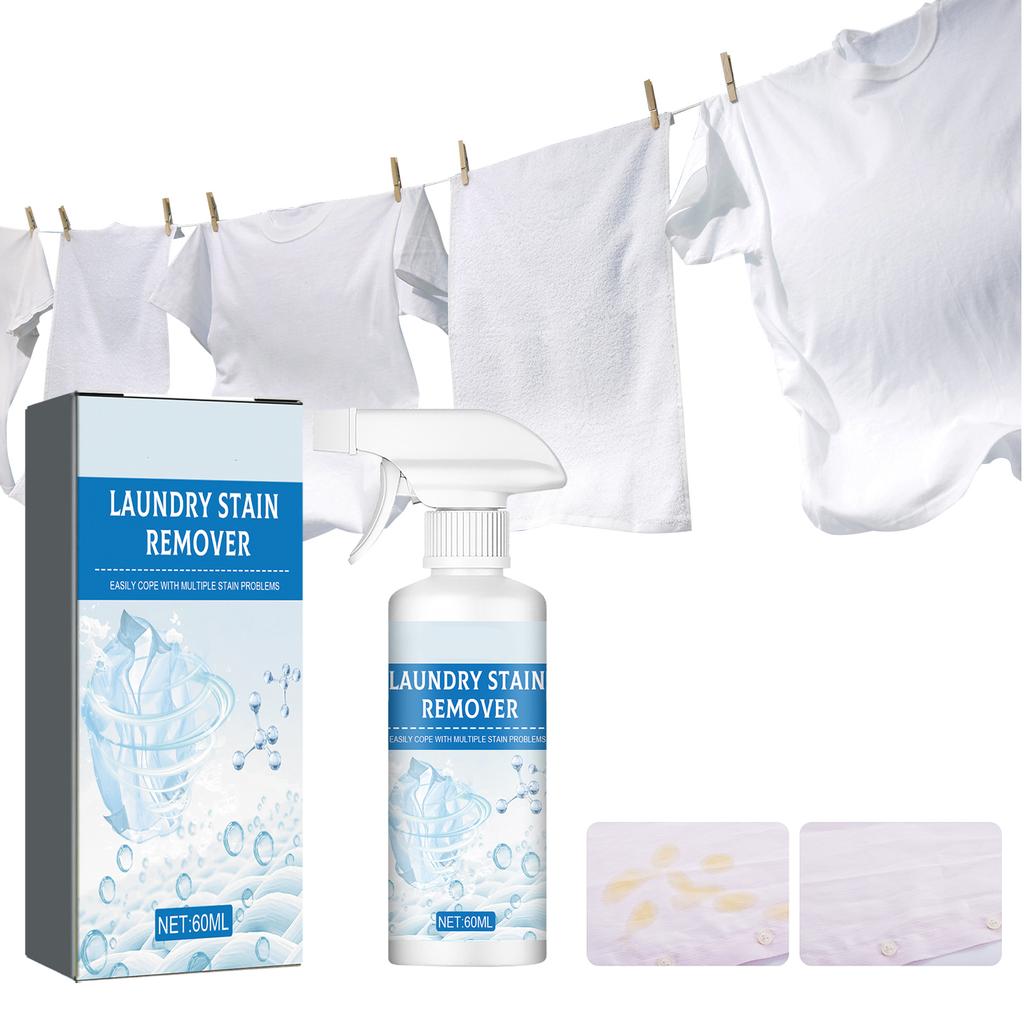 Waschmittel, Hartnäckige Flecken, Fettflecken und Vergilbung von Kleidung; Trockenreinigung 60ml