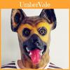 Poodle Wolf Dog Husky Mask Latex Pet Dog Costume For Christmas And Halloween
