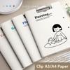 Dual Use A4 File Folder with Double Clips Memo Clip Board  Students Gift