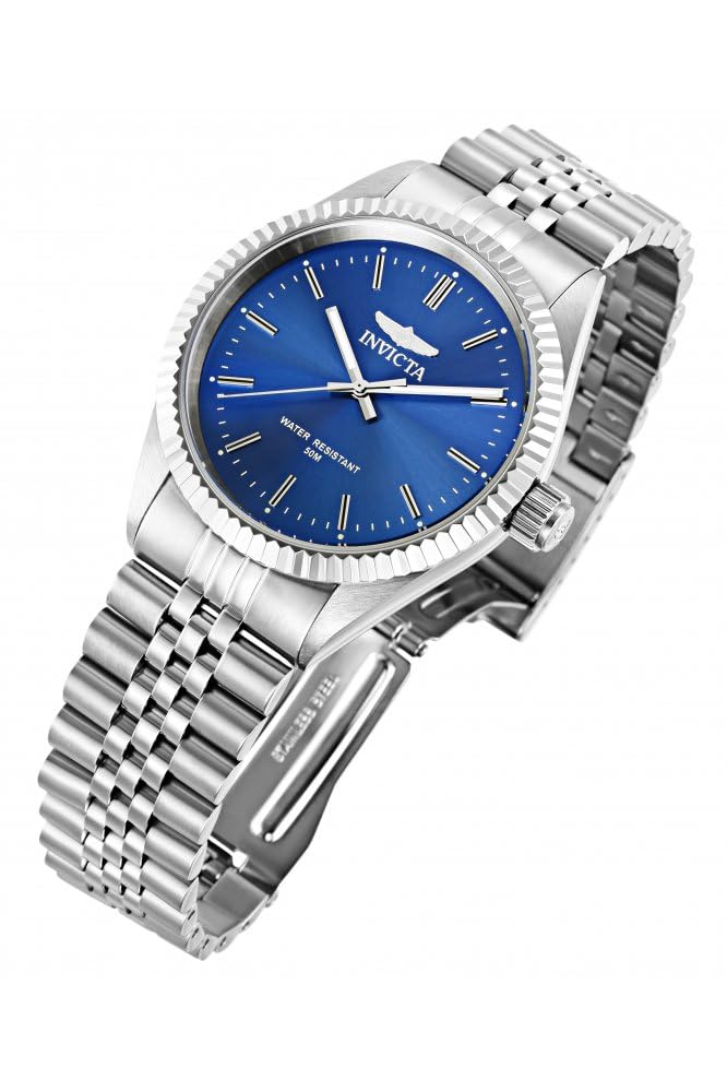 Invicta 29375 Specialty Quarz 3-Zeiger Blaues Zifferblatt Uhr Herren