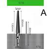Tapered Hex Reamer, Tapered Reamer, T Handle Taper Reamer, Reamer Tool, Bridge Pin Hole Handheld T Shape Hand Reamer