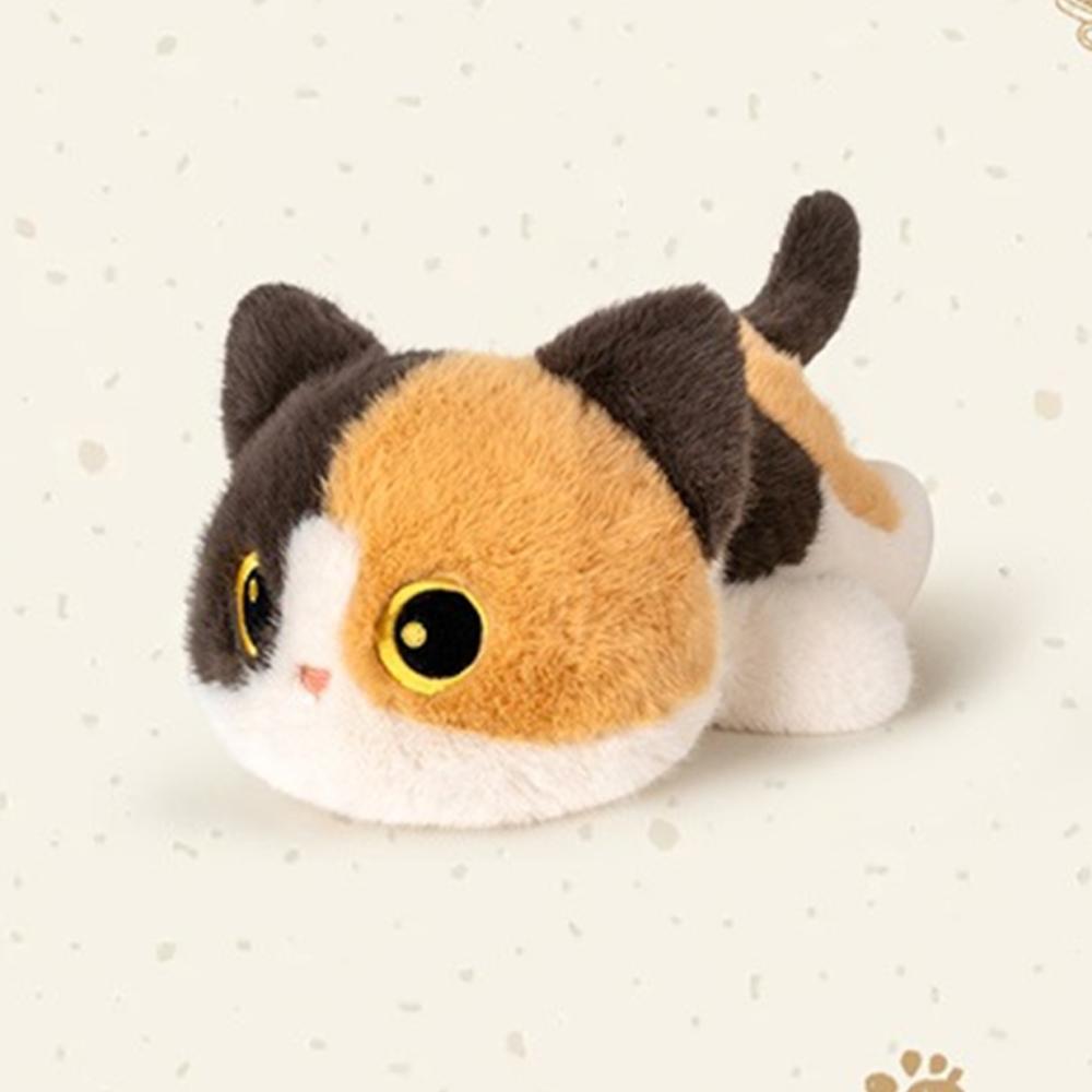 

25cm Black Cat Siamese Kitten Plush Toys Cartoon Lifelike Kitten Dolls Animal Artificial Touch Doll Kids Girls Birthday Gifts 25cm