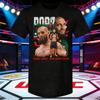 2026 Estate UFC Khamzat Chimaev Grafica Combattimento T-shirt Donna Sportiva Cotone Manica Corta Ampia Tempo Libero Fitness Maglietta Unisex
