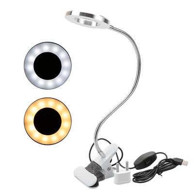 USB Portable Makeup Desk Lamp Tattoo Artist Table Lamp Led Light with Cilp