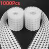 1000 Pairs Self Adhesive Fastener Tape Dots 10/15/20mm Disc Adhesive Strong Glue Sticker Round Fastener Hook and Loop Tape