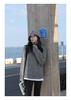 Women's Korean Style Half-Zip Stand Collar Pullover Sweater - Soft, Loose Fit for Autumn/Winter